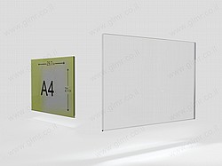 מעמד A4 לתליה / קיר מעמד A4 לתליה / קיר