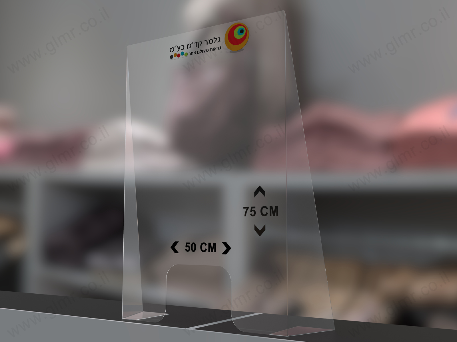 אשנב מיגון פרספקס קורונה אשנב מיגון פרספקס קורונה