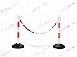 Plastic-Chain-Barrier-Red-White
