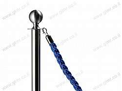 Silver-Queue-Barriers-Ball-Top-Rope