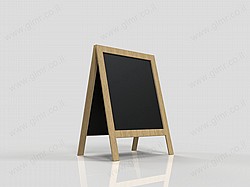 לוח גיר ריצפתי בצורת A מסגרת עץ אורן 60*80 למבצעים וקידום מכירות לוח גיר ריצפתי בצורת A מסגרת עץ אורן 60*80 למבצעים וקידום מכירות