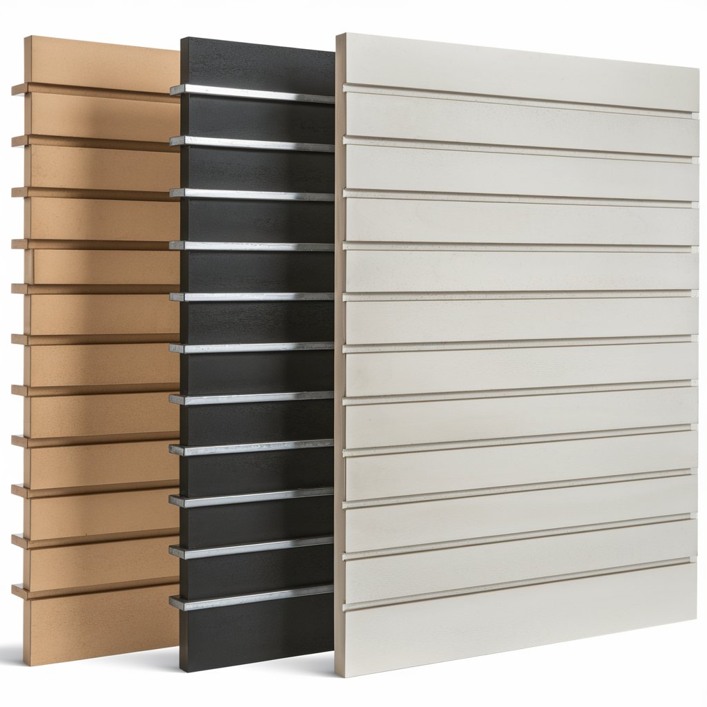 פלטות מחורצות לתצוגה במגוון צבעים - לוח מחורץ לקיר (Slatwall) המשמש כמתקן תצוגה לחנויות אופנה פלטות מחורצות לתצוגה במגוון צבעים - לוח מחורץ לקיר (Slatwall) המשמש כמתקן תצוגה לחנויות אופנה