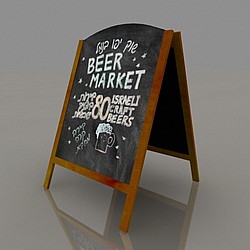 לוח גיר למסעדות לוח גיר למסעדות