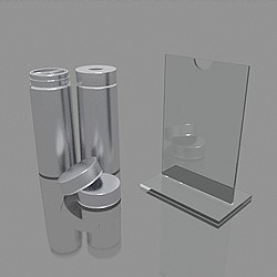 מעמד שולחני לתפריט 10X15 ס"מ מעמד שולחני לתפריט 10X15 ס"מ