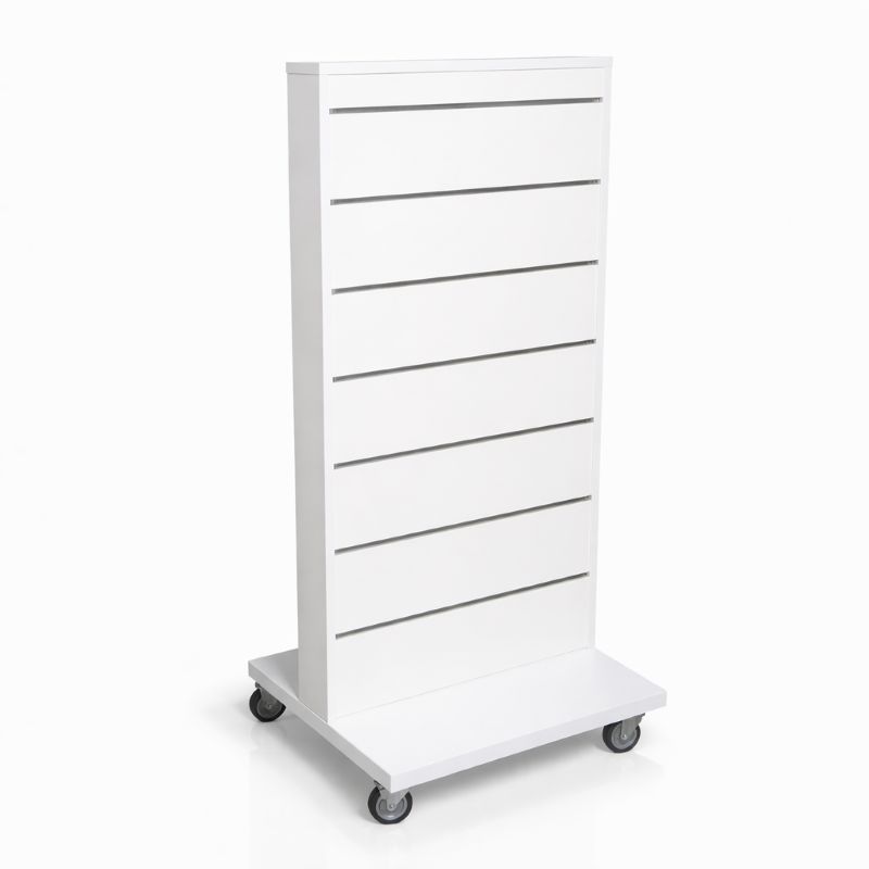 סטנד מחורץ עם גלגלים -40X130H סטנד מחורץ עם גלגלים -40X130H