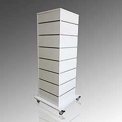 סטנד מחורץ עם גלגלים - 40X40X128.5H סטנד מחורץ עם גלגלים - 40X40X128.5H