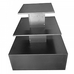 דלפק מדפים מדורג דלפק מדפים מדורג