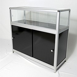 דלפק ויטרינה שחור דלפק ויטרינה שחור