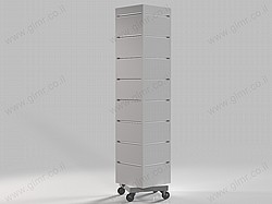 סטנד חריצים 30X30X137H סטנד חריצים 30X30X137H