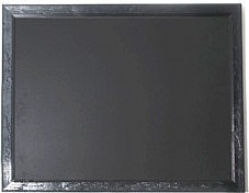 לוח לתלייה מסגרת עץ שחורה לוח לתלייה מסגרת עץ שחורה