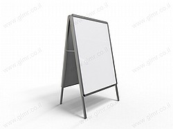 שלט חמור רצפתי A-Board שלט חמור רצפתי A-Board